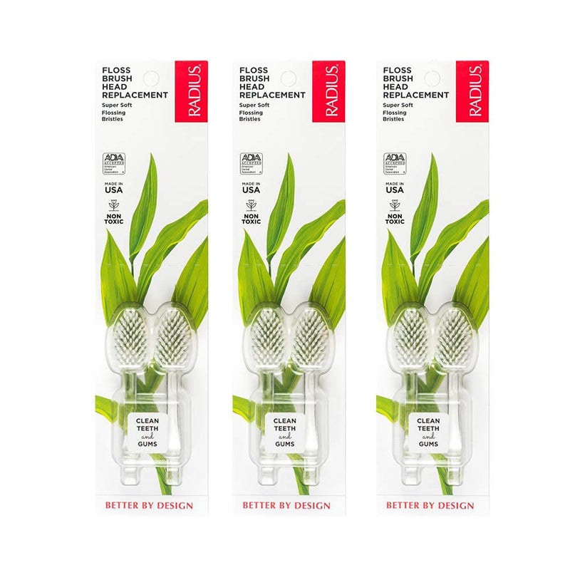 Radius رؤوس استبدال 3-pack [2 رؤوس استبدال لكل عبوة] - Image 1